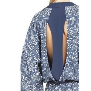 NWT Bcbgmaxazria Rayan Kimono Jumpsuit